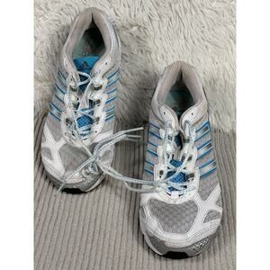 Adidas Running Shoes Womens Size 10 White Blue ForMotion Torsion Mesh Sneakers
